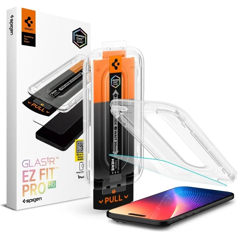 Spigen GLAS.TR EZ Fit Pro - Grūdintas stiklas iPhone Air