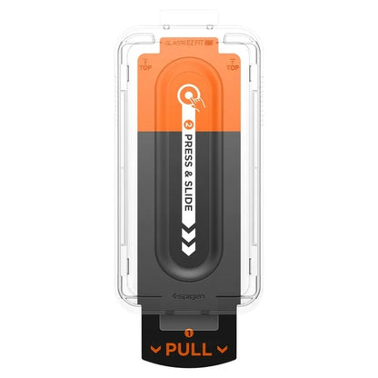 Spigen GLAS.TR EZ Fit Pro – grūdintas stiklas, skirtas „Samsung Galaxy S25 Edge“