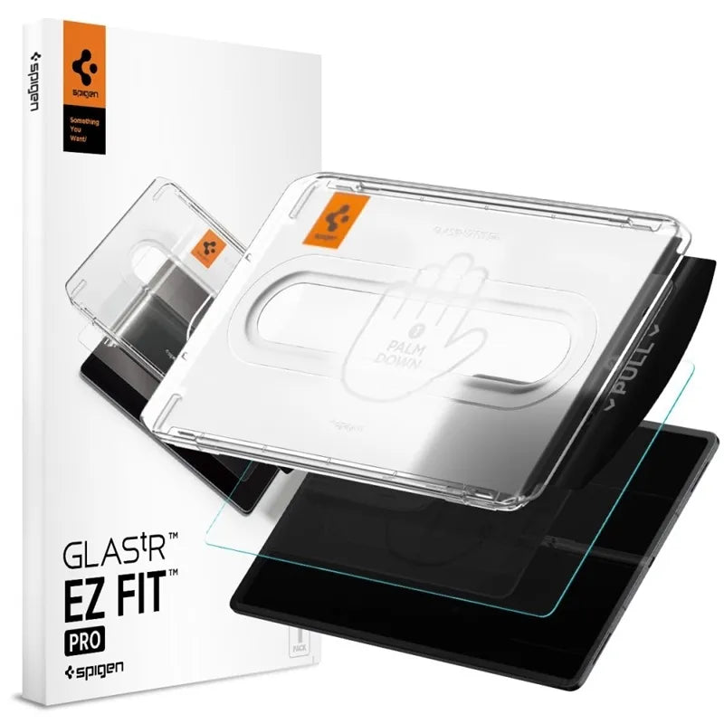 Spigen GLAS.TR EZ Fit Pro – Grūdintas stiklas, skirtas Samsung Galaxy Tab S11 Ultra 14.6" X930 / X936B
