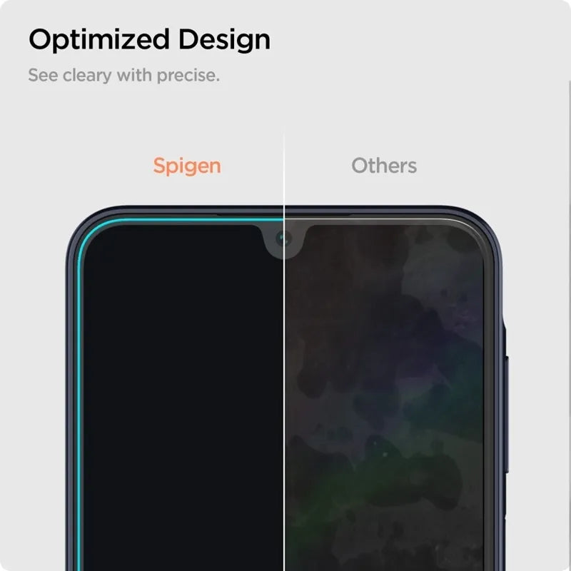 Spigen Glas.TR Slim 2 vnt. – Grūdintas stiklas, skirtas Samsung Galaxy A16 4G/5G / A26 5G / A17 4G/5G (2 vnt.)