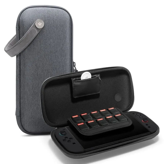 Spigen Klasden Pouch – dėklas Nintendo Switch 2 (Anglies pilka)