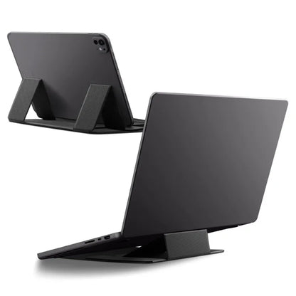 Spigen LD201-S8 Slimfold – nešiojamojo kompiuterio / planšetės stovas (kosminės pilkos spalvos)