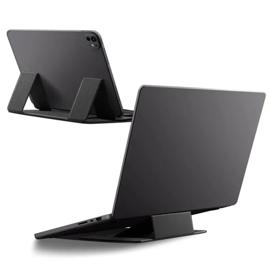 Spigen LD201-S8 Slimfold – nešiojamojo kompiuterio / planšetės stovas (kosminės pilkos spalvos)