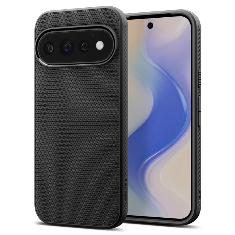 Spigen Liquid Air – dėklas Google Pixel 11 Pro (matinė juoda)