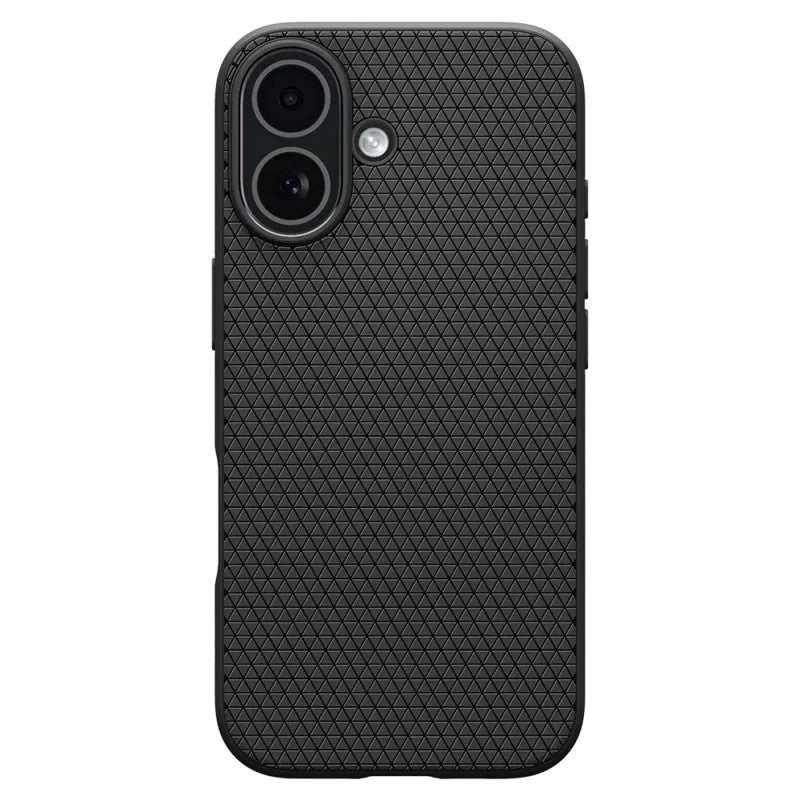 Spigen Liquid Air - Dėklas iPhone 17 (Matinė juoda)