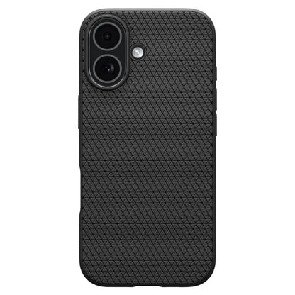 Spigen Liquid Air - Dėklas iPhone 17 (Matinė juoda)