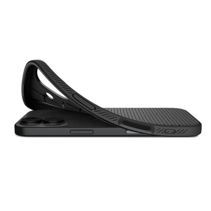 Spigen Liquid Air - Dėklas iPhone 17 (Matinė juoda)
