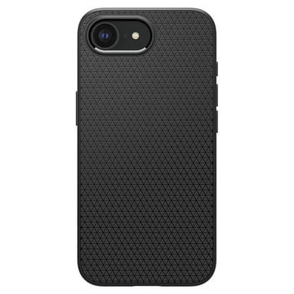Spigen Liquid Air dėklas iPhone 17e / 16e (Matinis juodas)