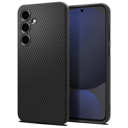 Spigen Liquid Air – dėklas Samsung Galaxy S24 FE (matinis juodas)