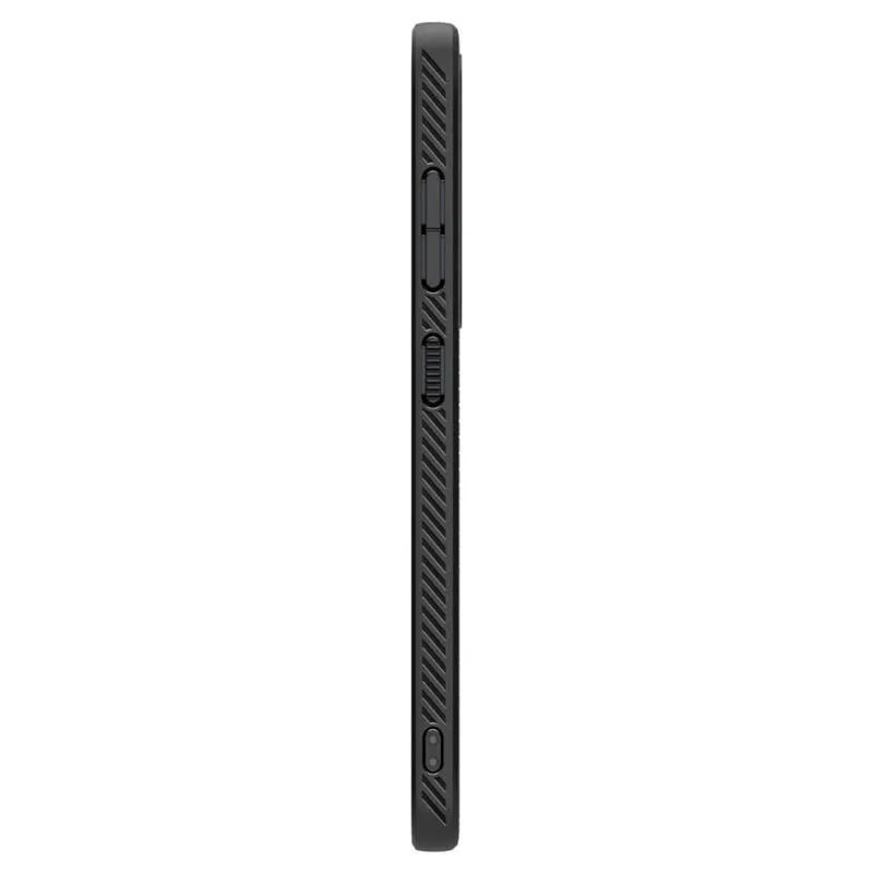 Spigen Liquid Air – dėklas Samsung Galaxy S25 (matinė juoda)