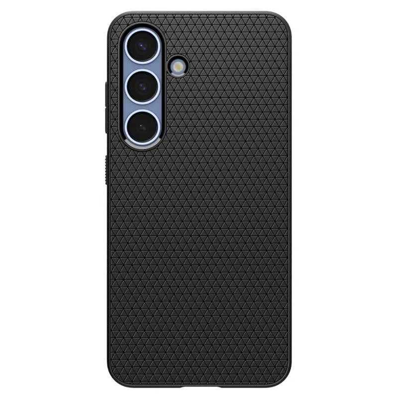 Spigen Liquid Air – dėklas Samsung Galaxy S25 (matinė juoda)