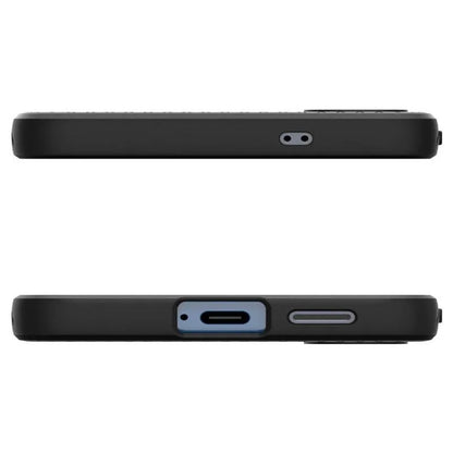 Spigen Liquid Air – dėklas Samsung Galaxy S25 (matinė juoda)