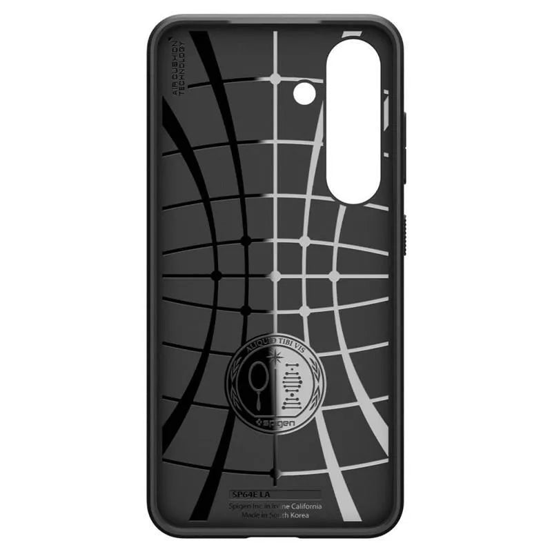 Spigen Liquid Air – dėklas Samsung Galaxy S25 (matinė juoda)