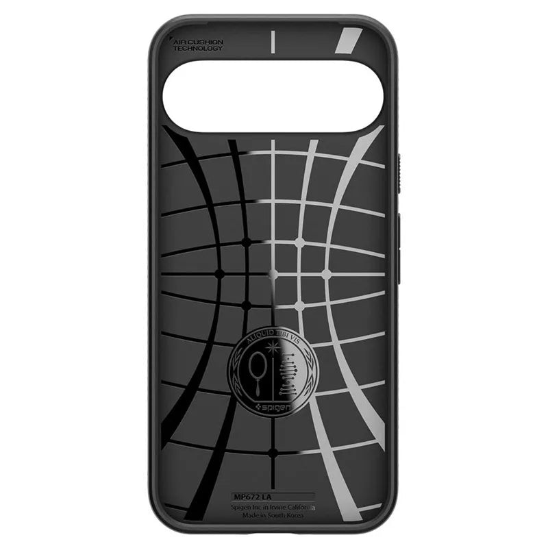 Spigen Liquid Air - Dėklas, skirtas Google Pixel 9 Pro XL (matinė juoda)