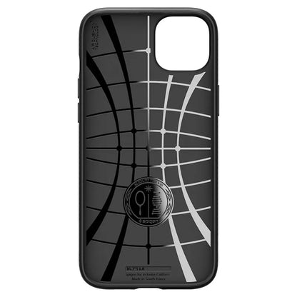 Spigen Liquid Air – Dėklas, skirtas „iPhone 15“ (matinė juoda)