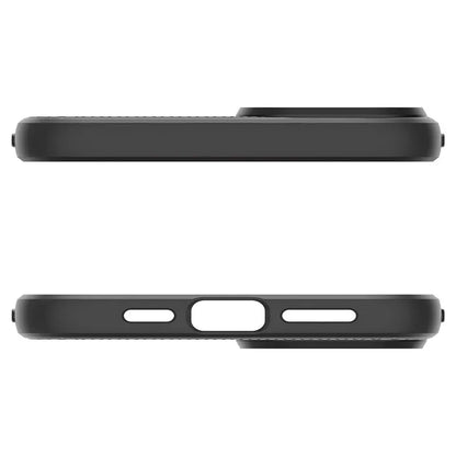 Spigen Liquid Air – dėklas skirtas iPhone 15 Plus (matinė juoda)
