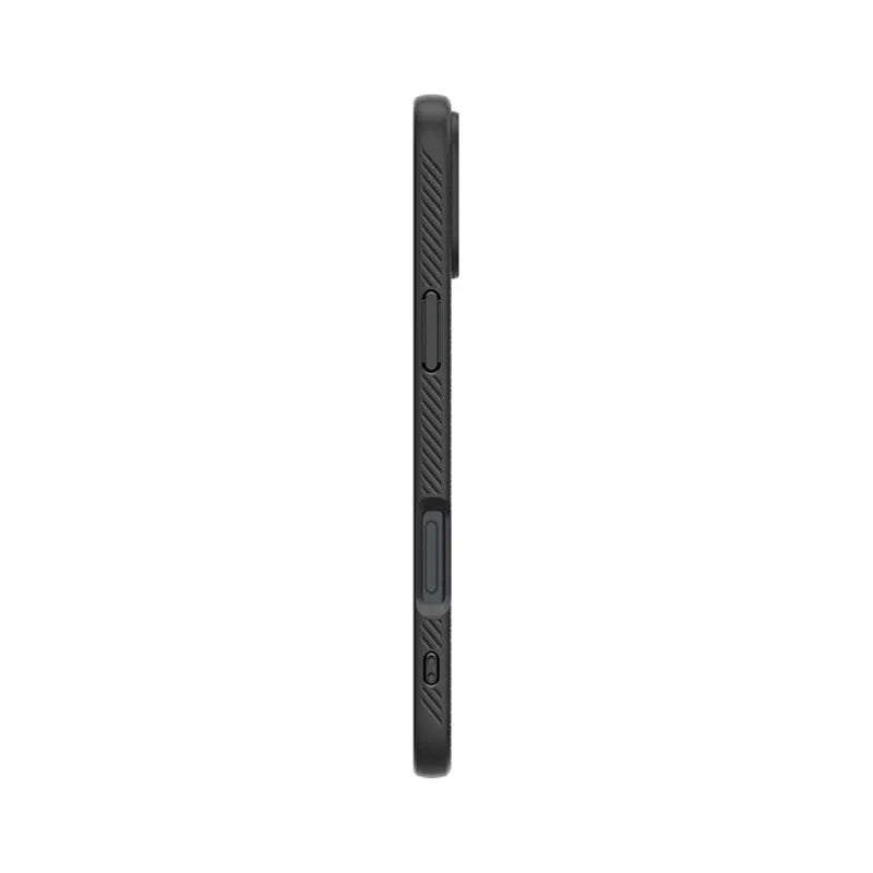 Spigen Liquid Air – dėklas skirtas iPhone 16 (matinė juoda)