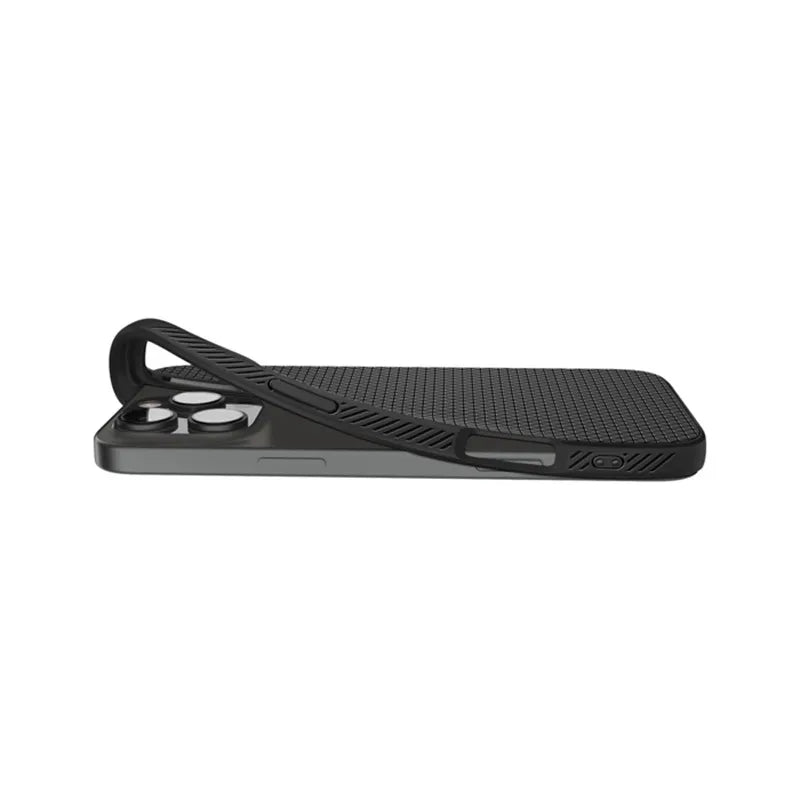 Spigen Liquid Air - dėklas, skirtas „iPhone 16 Pro“ („Matte Black“)
