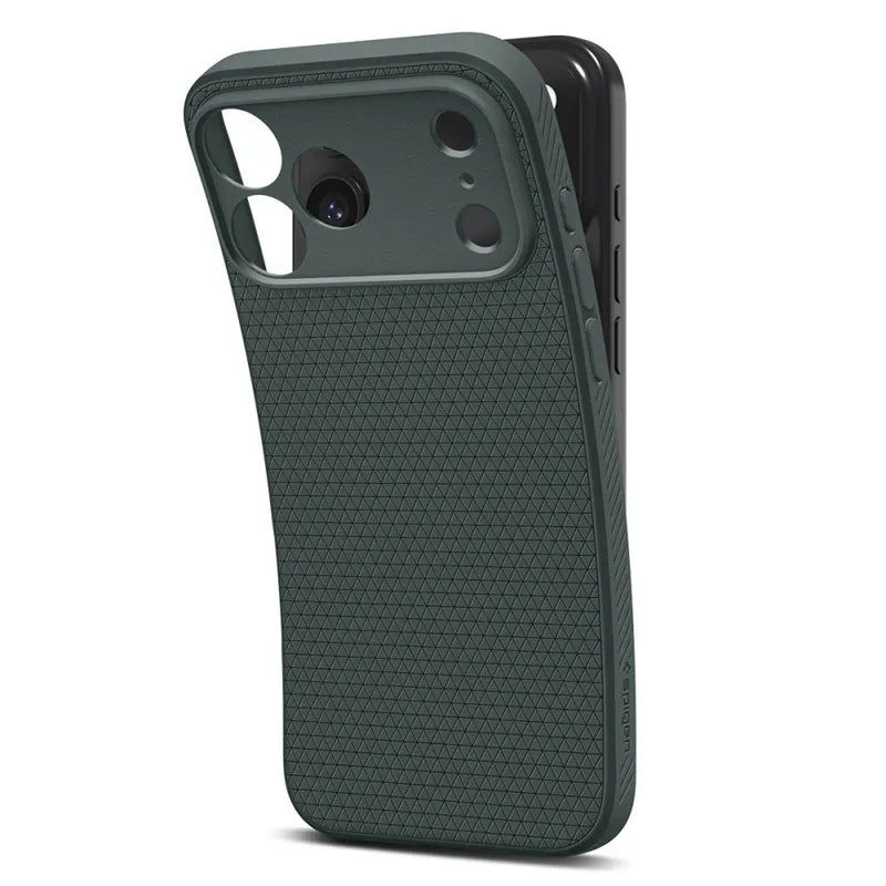 Spigen Liquid Air – Dėklas, skirtas iPhone 17 Pro Max (Gilės žalia)