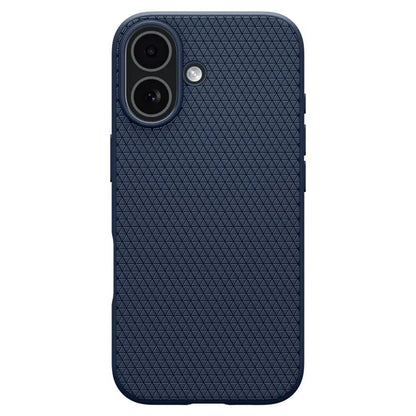 Spigen Liquid Air - Dėklas, skirtas iPhone 17 (Tamsiai mėlynas)