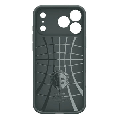 Spigen Liquid Air – dėklas, skirtas iPhone 18 Pro Max / 17 Pro Max (Abyss Green)