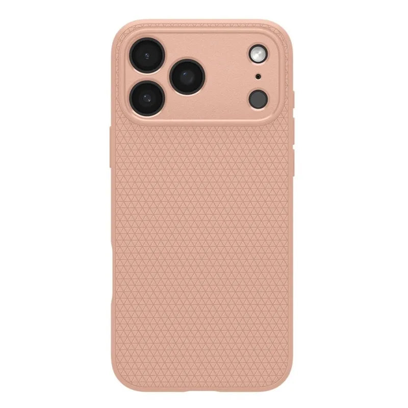 Spigen Liquid Air – dėklas, skirtas iPhone 18 Pro Max / 17 Pro Max (rožinio titano spalvos)
