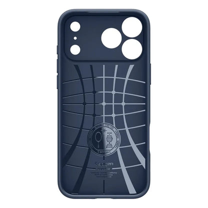 Spigen Liquid Air – dėklas, skirtas iPhone 18 Pro Max / 17 Pro Max (tamsiai mėlynas)
