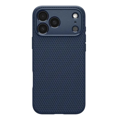 Spigen Liquid Air – dėklas, skirtas iPhone 18 Pro Max / 17 Pro Max (tamsiai mėlynas)