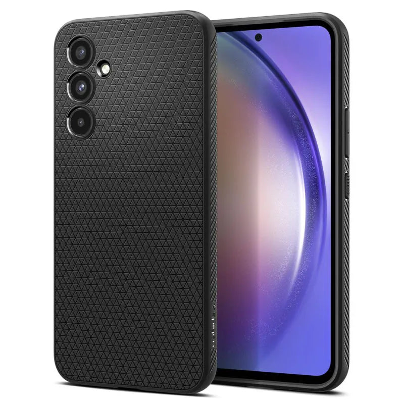 Spigen Liquid Air – dėklas, skirtas Samsung Galaxy A54 5G (juodas)