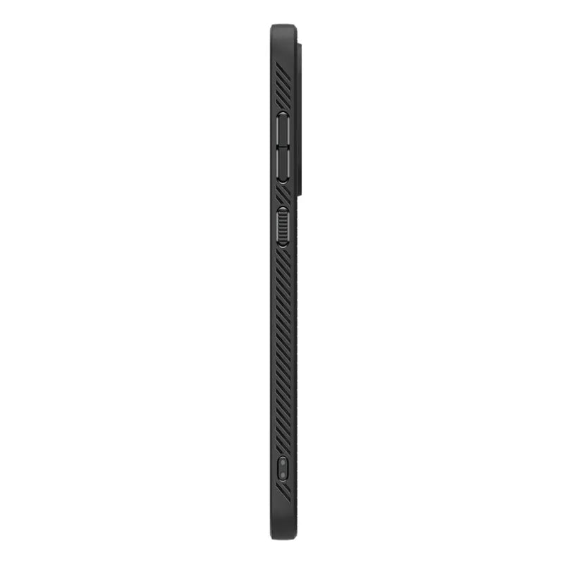 Spigen Liquid Air – dėklas, skirtas Samsung Galaxy A56 5G (matinė juoda)