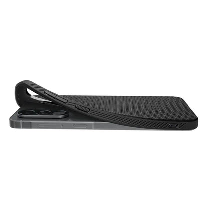 Spigen Liquid Air – dėklas, skirtas Samsung Galaxy A56 5G (matinė juoda)