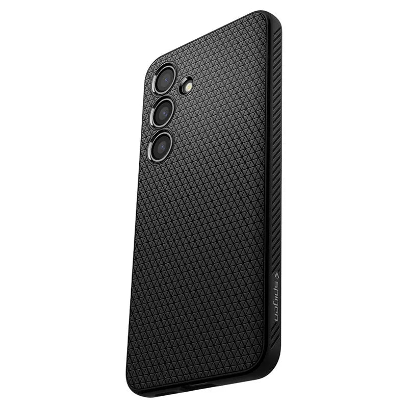 Spigen Liquid Air – Dėklas, skirtas Samsung Galaxy S24 (matinė juoda)