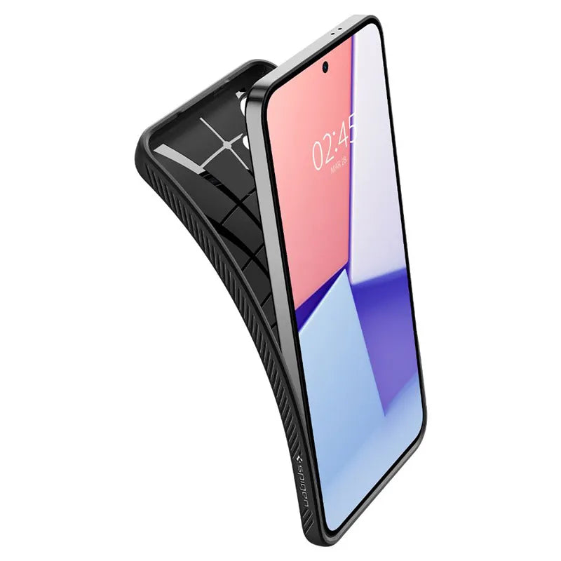 Spigen Liquid Air – Dėklas, skirtas Samsung Galaxy S24 (matinė juoda)