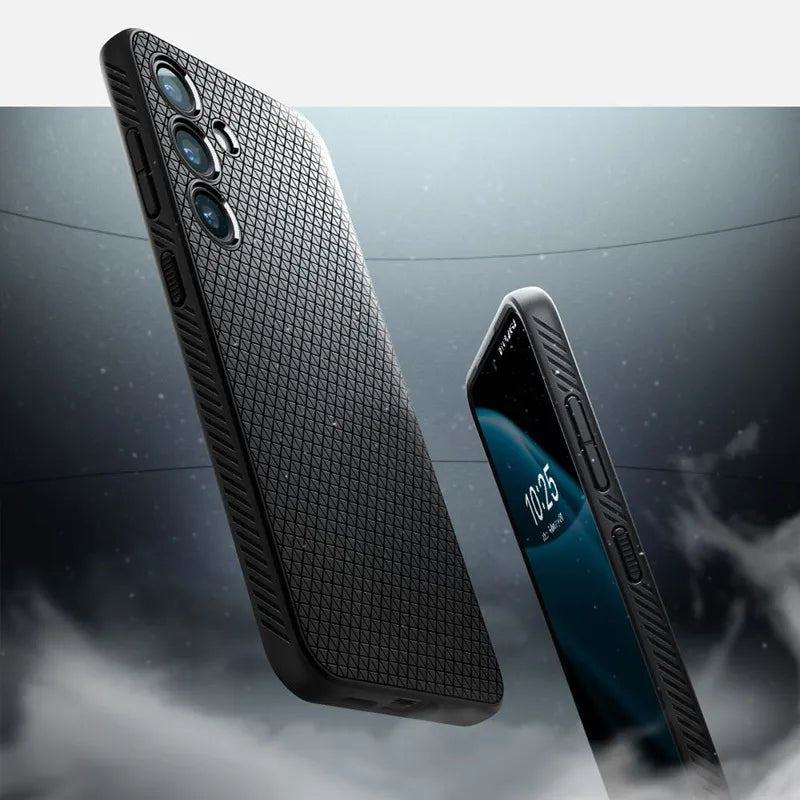 Spigen Liquid Air – Dėklas, skirtas Samsung Galaxy S24 (matinė juoda)