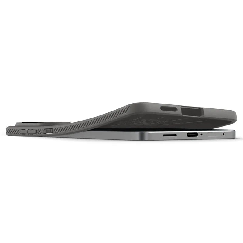 Spigen Liquid Air – dėklas, skirtas „Samsung Galaxy S25 Edge“ (marmuro pilka)