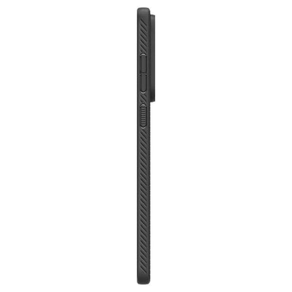 Spigen Liquid Air – dėklas, skirtas „Samsung Galaxy S25 Edge“ (matinis juodas)