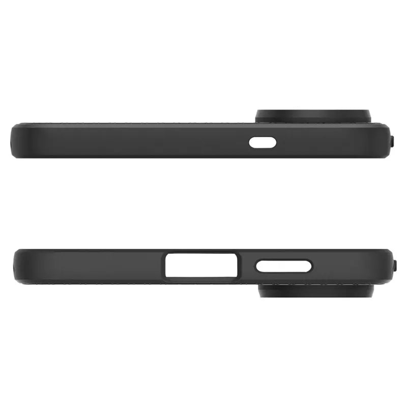 Spigen Liquid Air – dėklas, skirtas „Samsung Galaxy S25 Edge“ (matinis juodas)