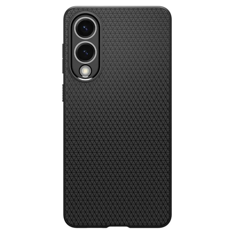 Spigen Liquid Air – dėklas, skirtas „Samsung Galaxy S25 Edge“ (matinis juodas)