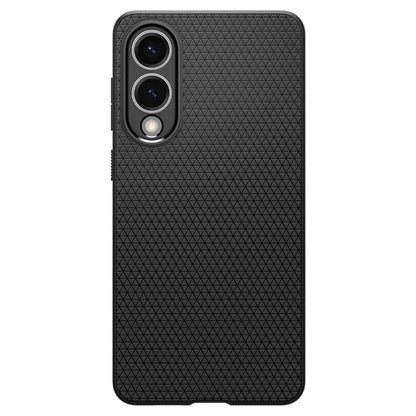 Spigen Liquid Air – dėklas, skirtas „Samsung Galaxy S25 Edge“ (matinis juodas)