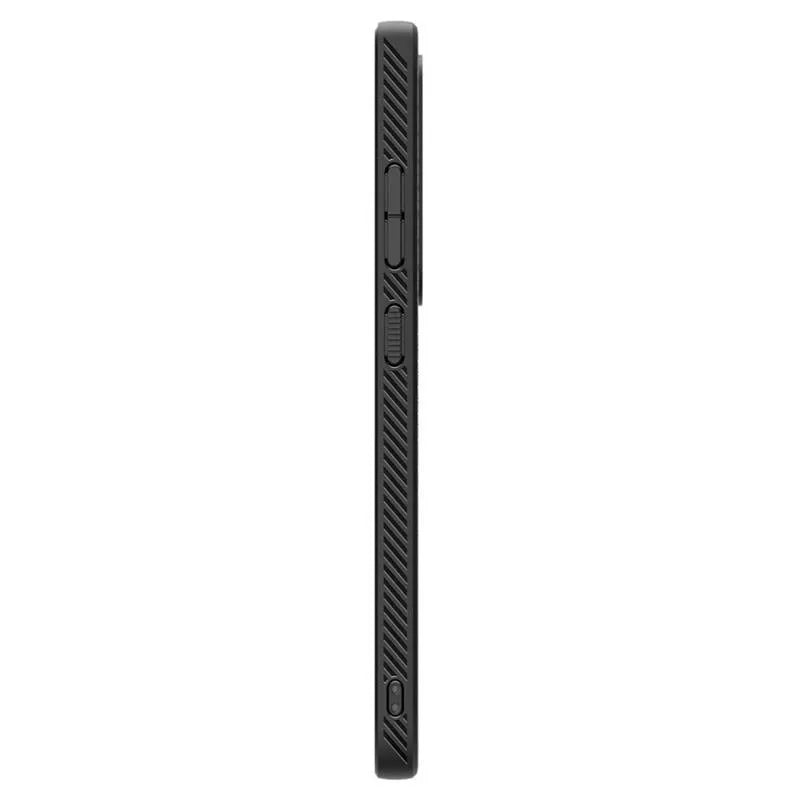 Spigen Liquid Air – dėklas, skirtas „Samsung Galaxy S25 Ultra“ (matinė juoda)