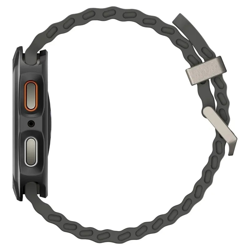 Spigen Liquid Air – Dėklas, skirtas Samsung Galaxy Watch 8 40 mm (Matinė juoda)