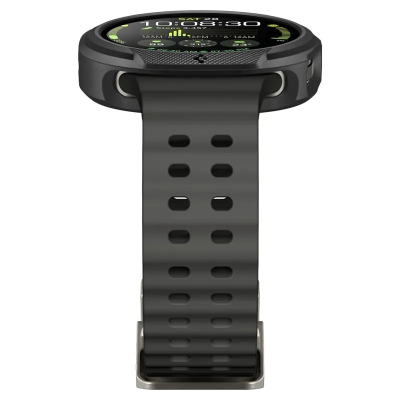 Spigen Liquid Air – Dėklas, skirtas Samsung Galaxy Watch 8 40 mm (Matinė juoda)