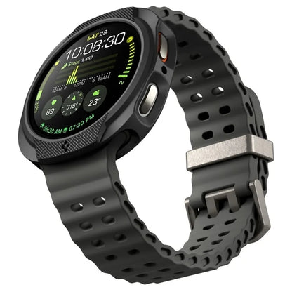 Spigen Liquid Air – Dėklas, skirtas Samsung Galaxy Watch 8 44 mm (Matinė juoda)