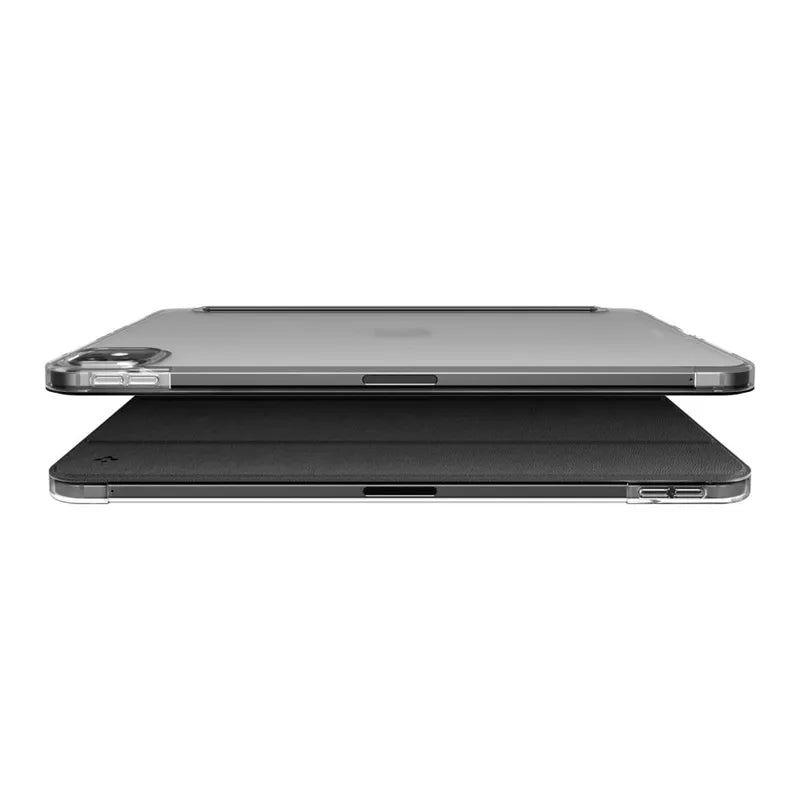 Spigen Liquid Air Folio – dėklas, skirtas iPad Pro 11" (M5, 2025 / M4, 2024) (juodas)