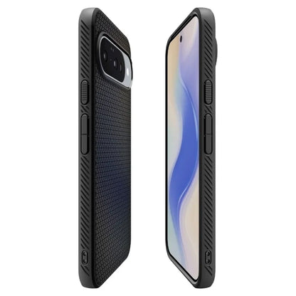 Spigen Liquid Air Mag dėklas Google Pixel 10 / 10 Pro (Matinė juoda)