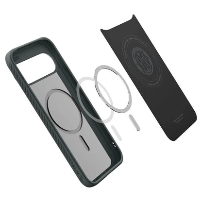 Spigen Liquid Air Mag MagSafe - Dėklas Google Pixel 10 Pro XL (Abyss Green)