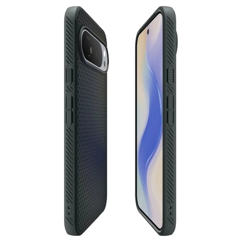 Spigen Liquid Air Mag MagSafe - Dėklas Google Pixel 10 Pro XL (Abyss Green)