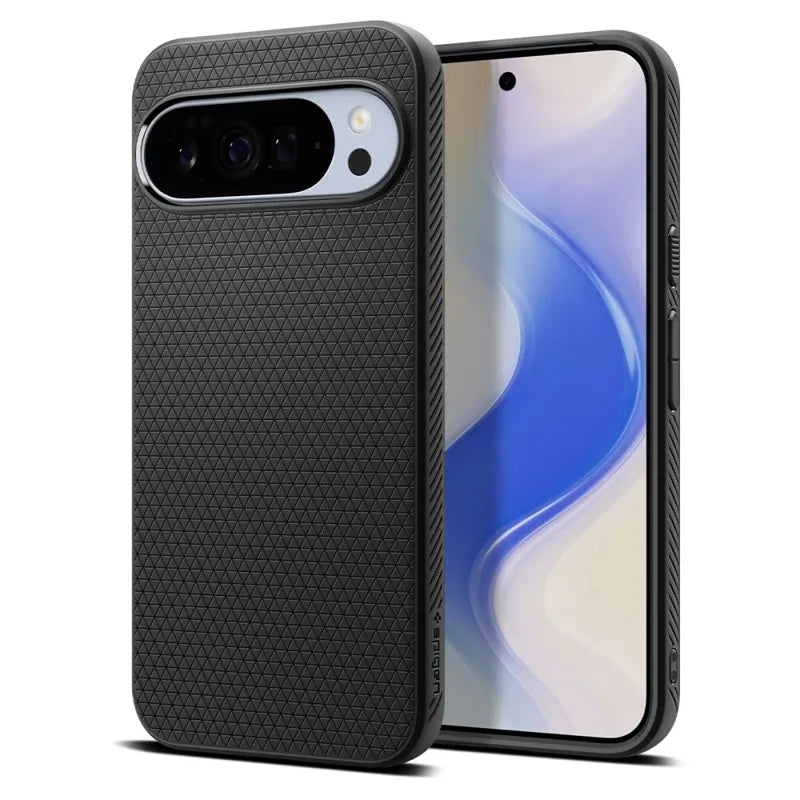 Spigen Liquid Air Mag MagSafe - Dėklas Google Pixel 10 Pro XL (Matinis juodas)