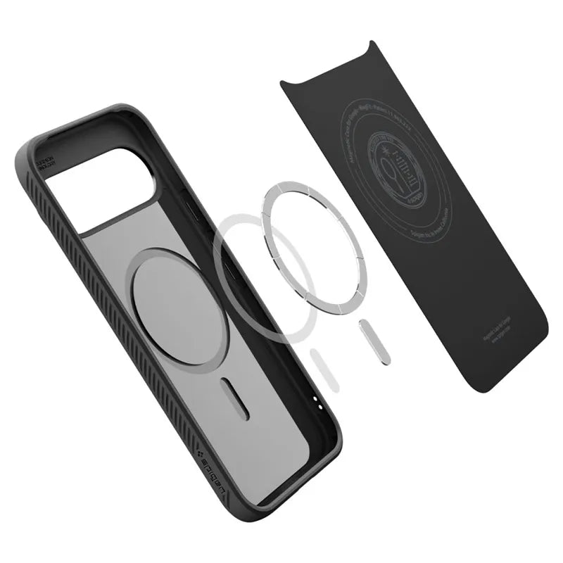 Spigen Liquid Air Mag MagSafe - Dėklas Google Pixel 10 Pro XL (Matinis juodas)