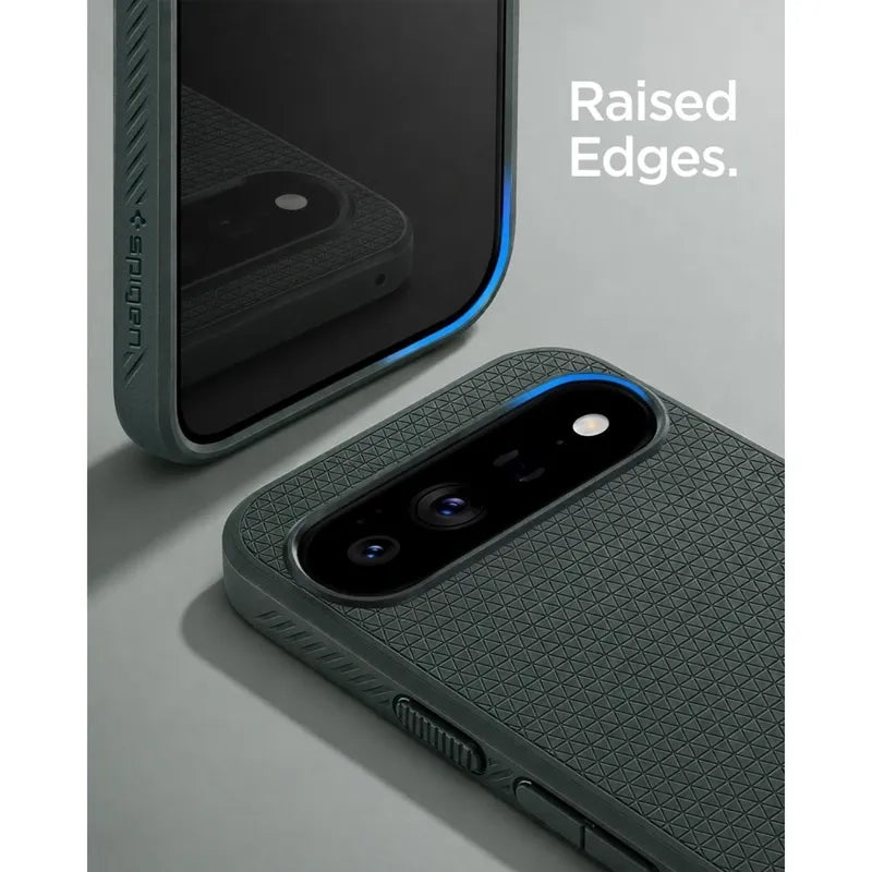 Spigen Liquid Air Mag MagSafe – dėklas Google Pixel 11 (Abyss Green)